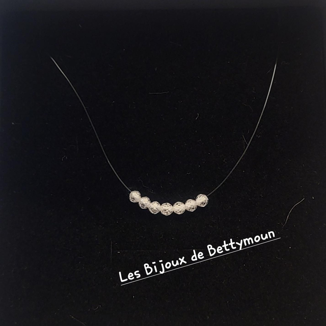 Collier en zirconium 