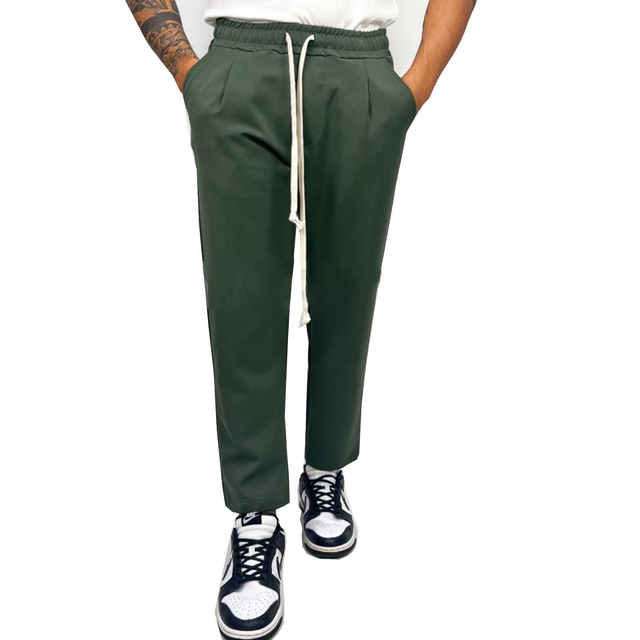 Pantalone tuta Casual ChRoy con pence e Coulisse