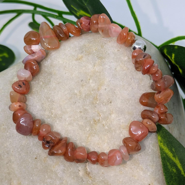 Bracelet "Cornaline" baroque BR-221