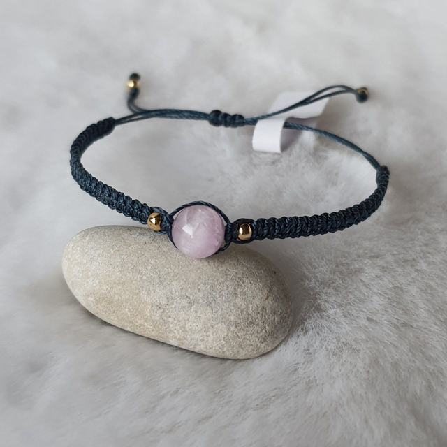 Bracelet Femme 1 pierre "Kunzite"