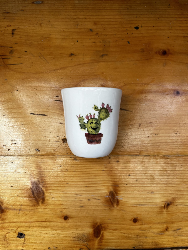 Becher bauchig Kaktus "Julian"