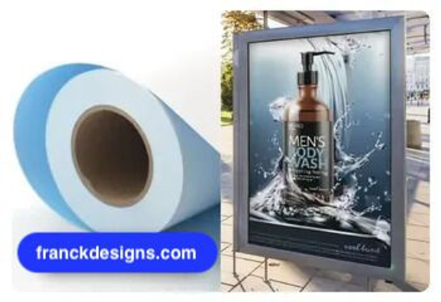 affiche dos bleu