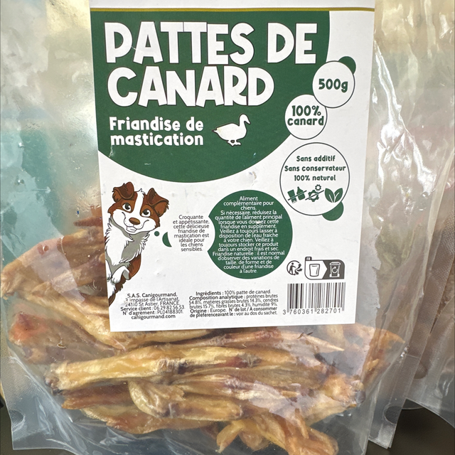 Pattes de canard