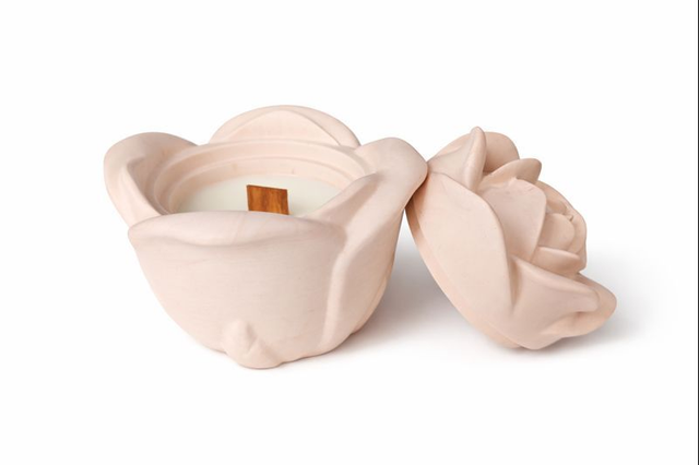 Bougie parfumée "La Rose" - Néroli