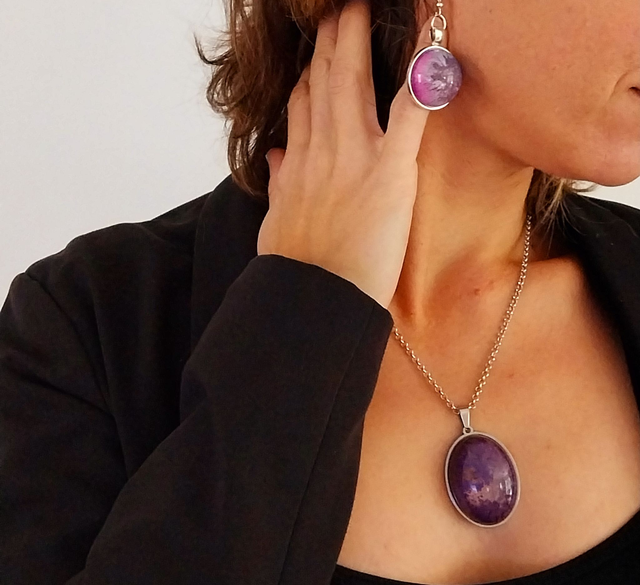 Boucles d’oreilles « Etheria »