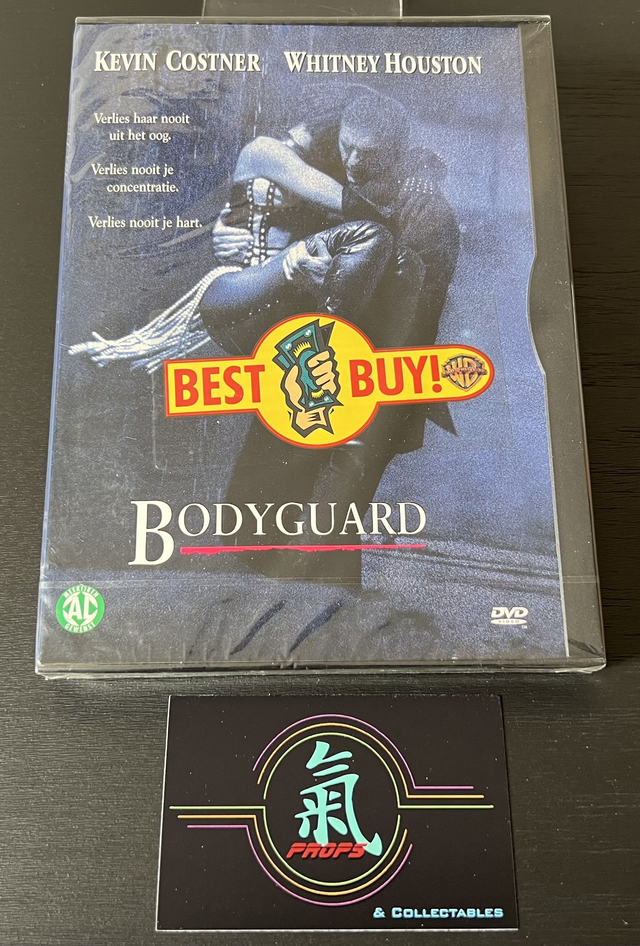 DVD : The Bodyguard * New * PAL 2 Region * Kevin Costner * Whitney Houston * Cardboard version *