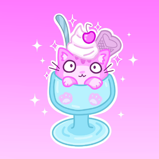 Kitty sundae