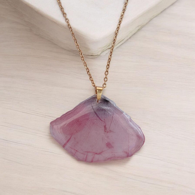 Colgante flor de amapola 007