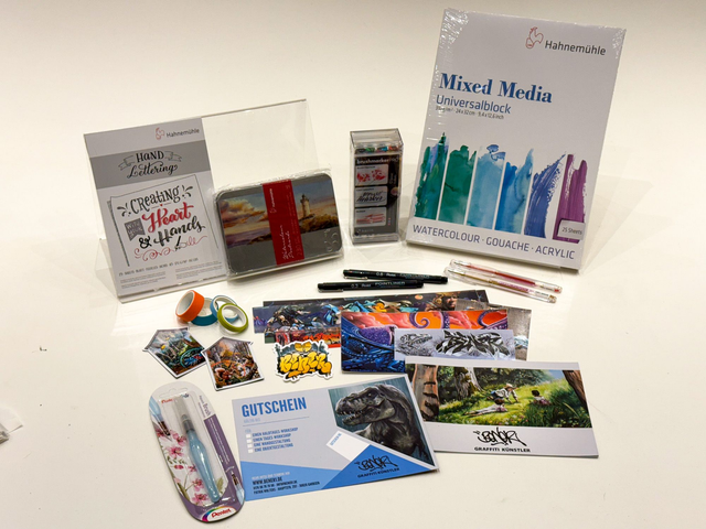 Handlettering Starter-Set XL inkl. Workshop