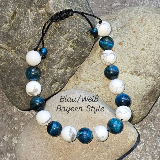 Blau / Weiß (Bayern Style)