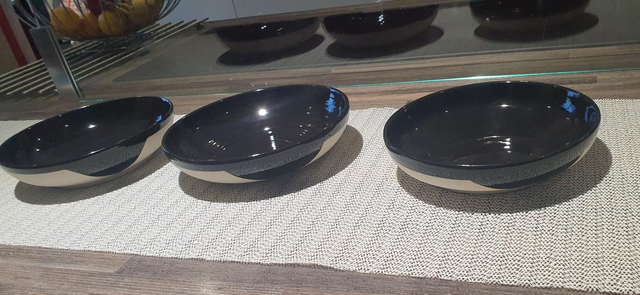 3 Bols Black&amp;White 