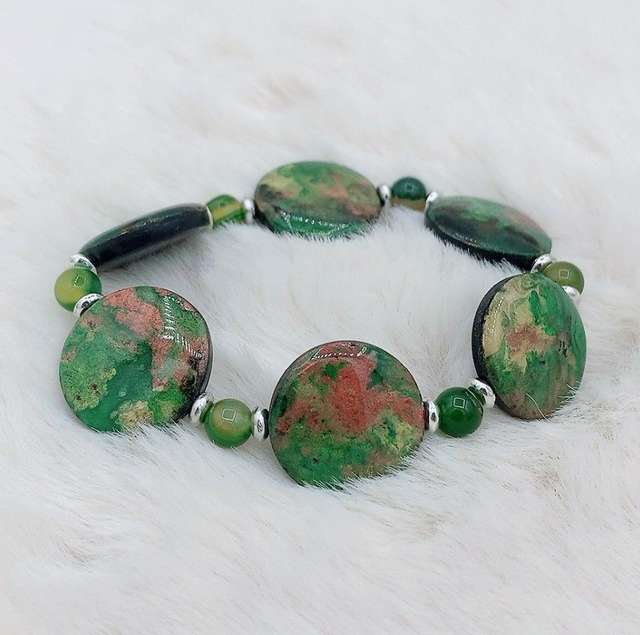 Bracelet "Etincelle" et Agate 