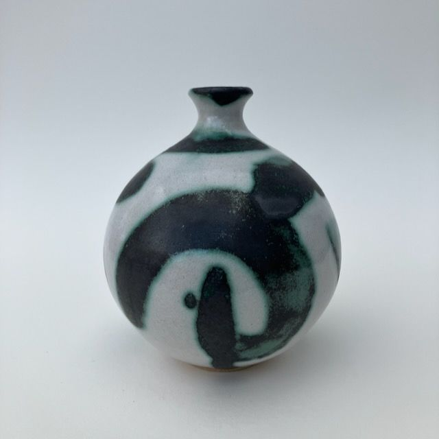 Copper-green bud vase (1)