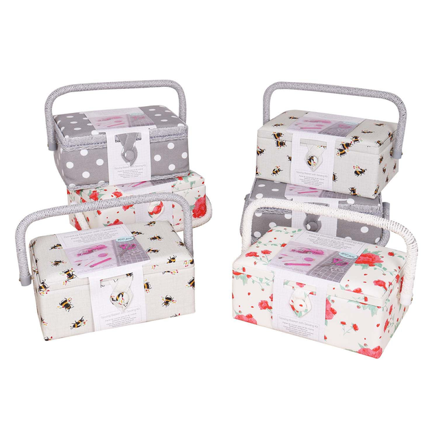 Hobby Gift Sewing Box with Sewing Kit