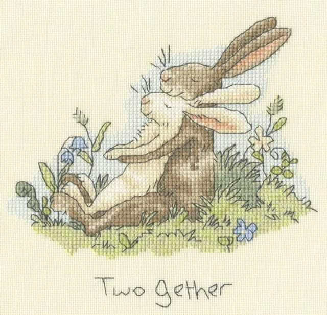 Twogether Cross Stitch Kit by Bothy Threads