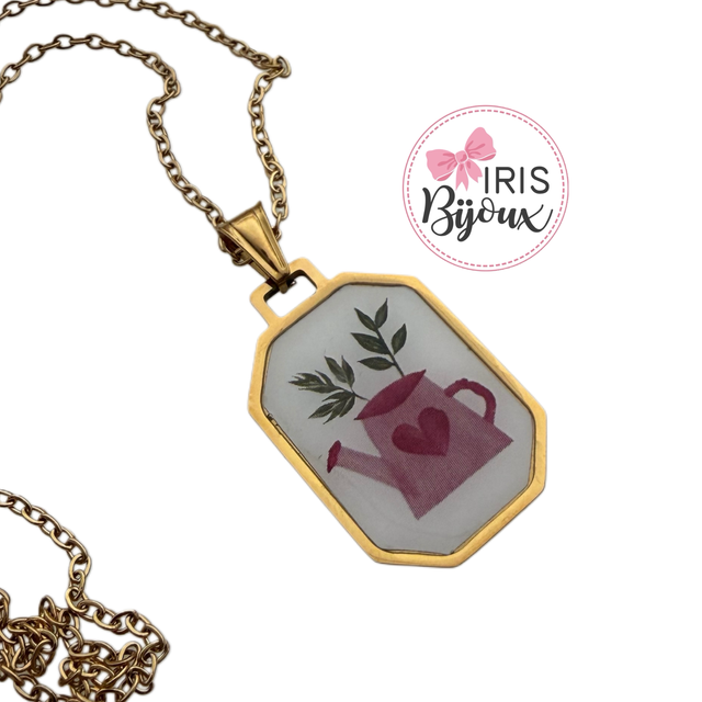 Collana girocollo annaffiatoio smussato