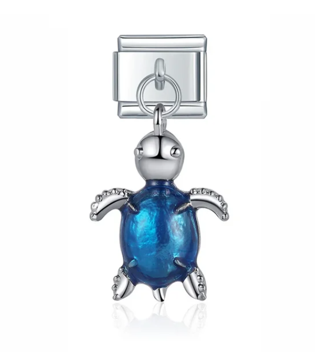 Charm Tortuga Azul