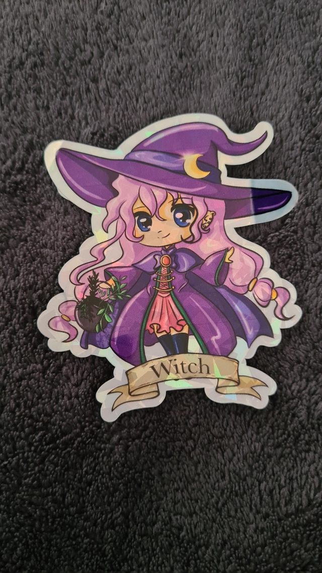 Sticker "Witch" (Holosplitter)