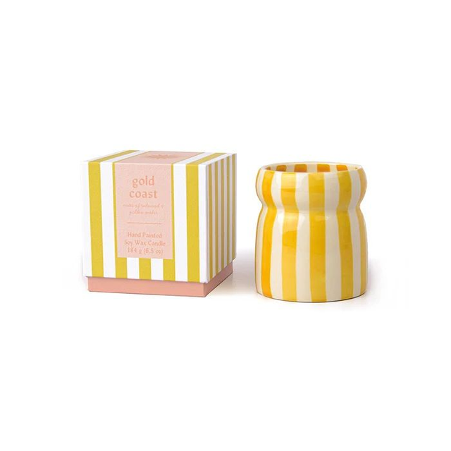 Bougie rayée - Gold Coast