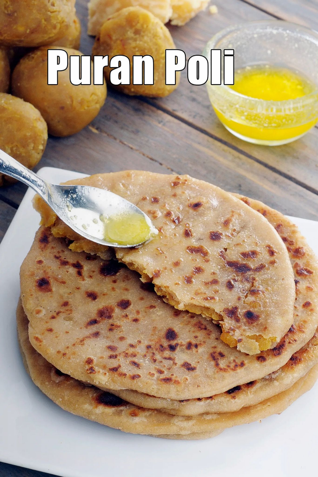 Puran Poli – Sweet Lentil-Stuffed Indian Flatbread