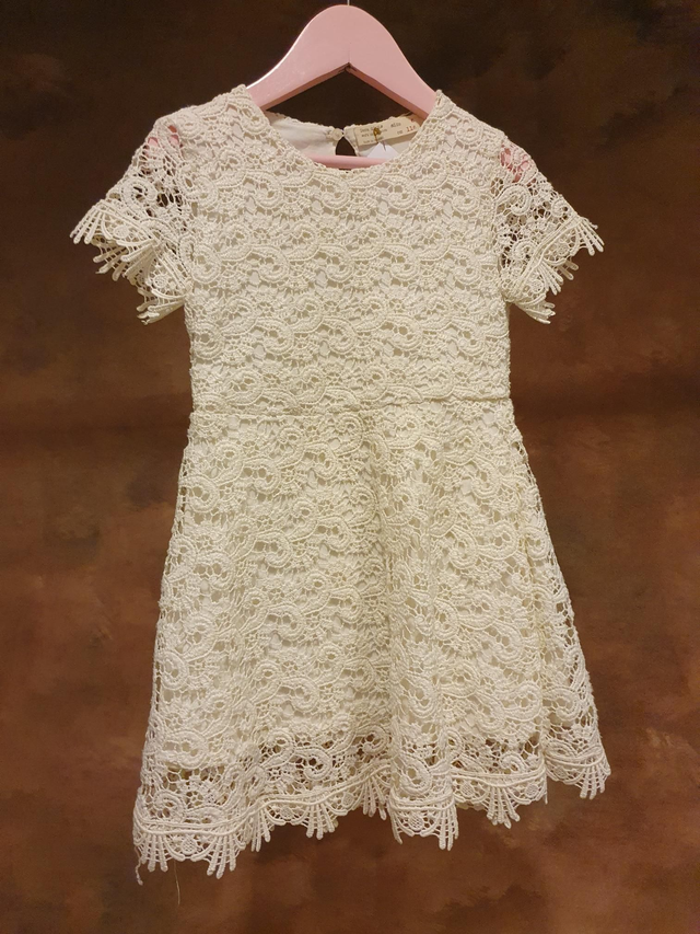 Prinzessin Kleid 116 creme