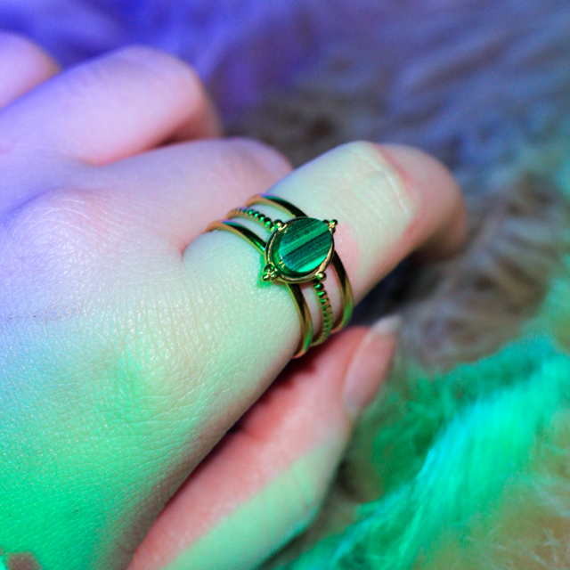 Bague « Cœur des bois »