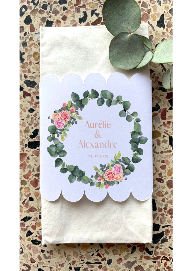 Étui à mouchoir &quot;Mia&quot; - Personnalisable