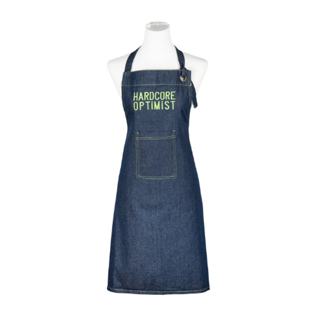 Schürze Hardcore Optimist - Denim 