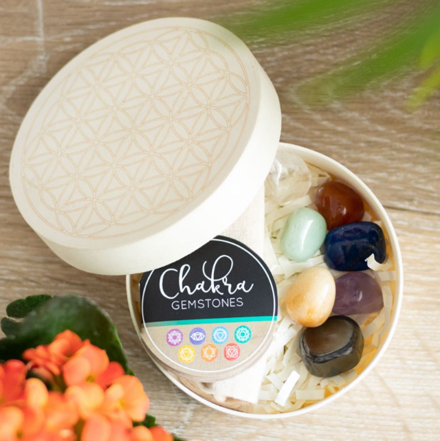 Chakra Gemstone Crystal Gift Set