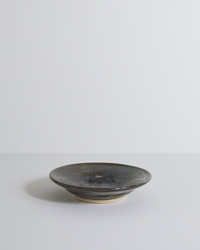 Small side plate in blue mist