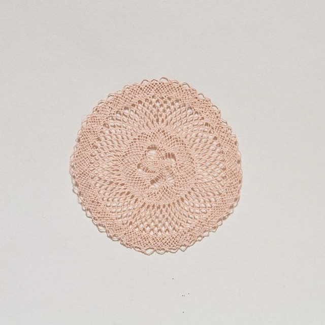 Mandala rose poudre