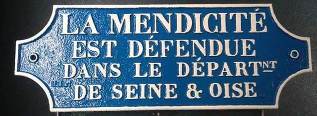 Mendicité seine et oise