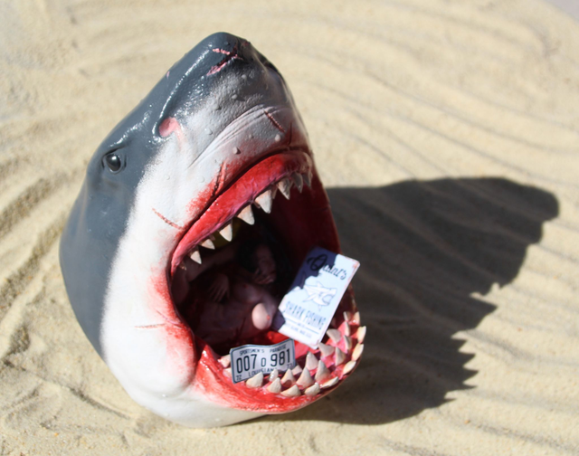 Great white diorama. "You're Gonna Need a Bigger Boat"