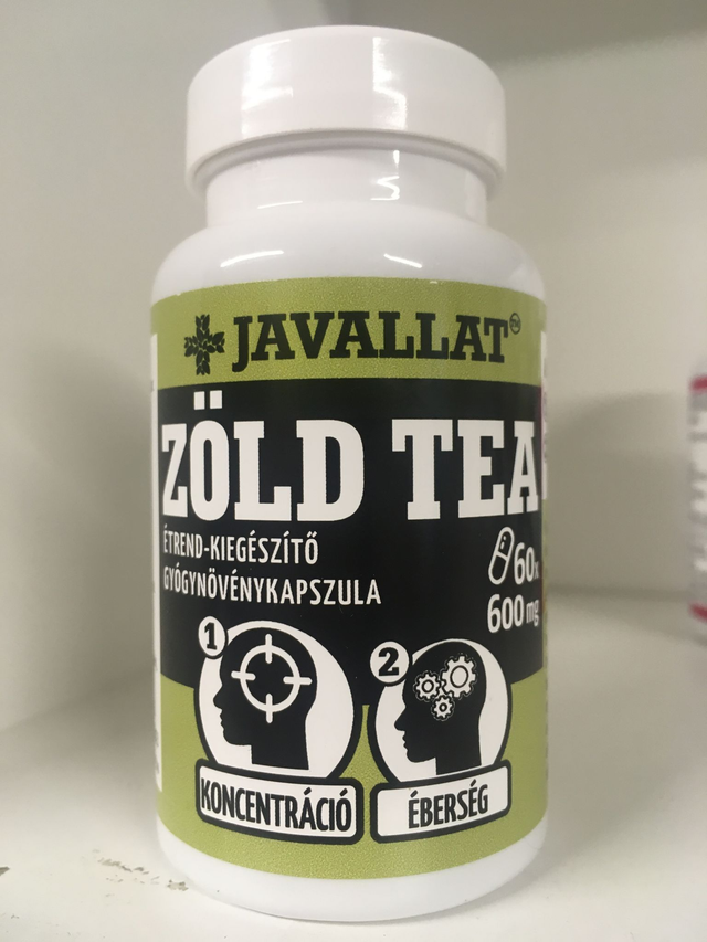 JAVALLAT Zelený čaj 60ks