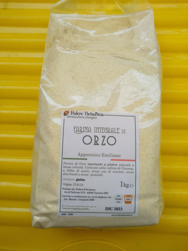 Farina Integrale di Orzo