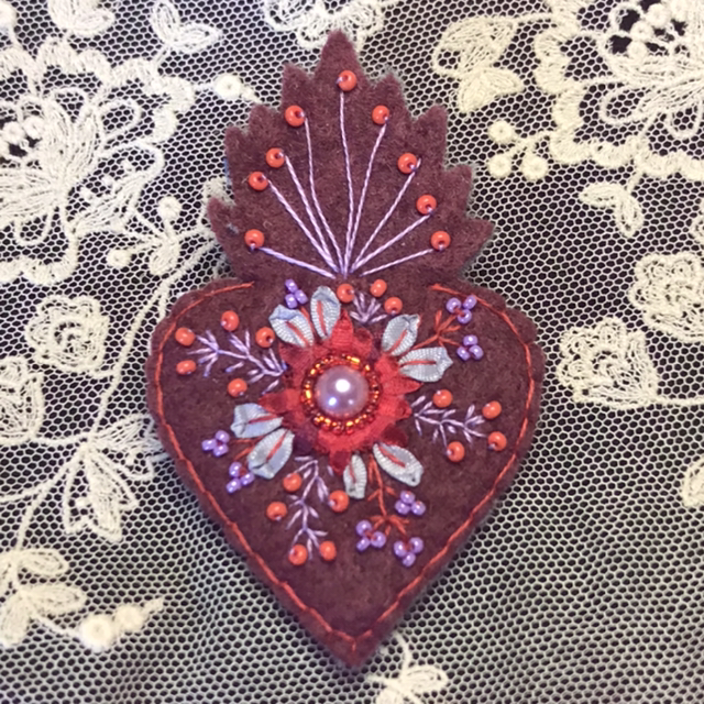 Broche ex-voto Claire-Lise 