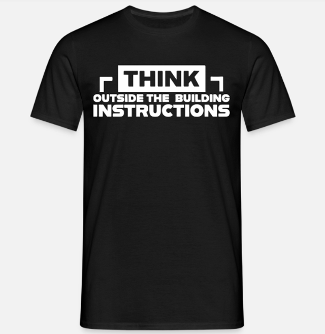Think Outside the Building Instructions - Organic T-Shirt Herren