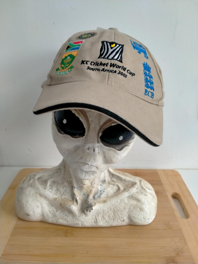 South Africa Cricket Logos Cap One Size - ICC World Cup 2003 - New With Tag