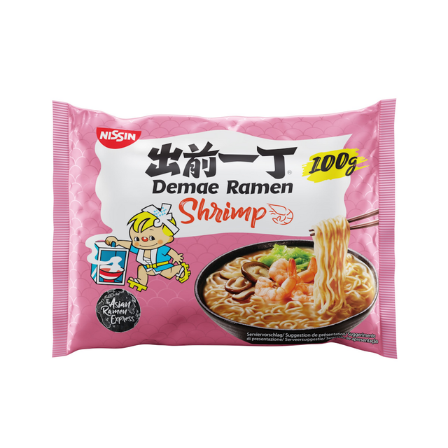 Nissin Demae Ramen Shrimp