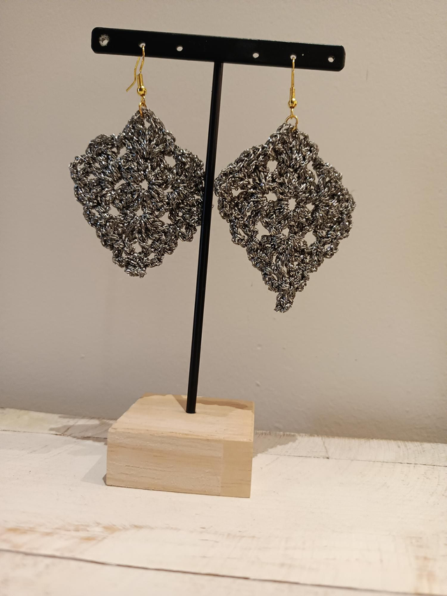 Boucles d'oreilles dentelle 