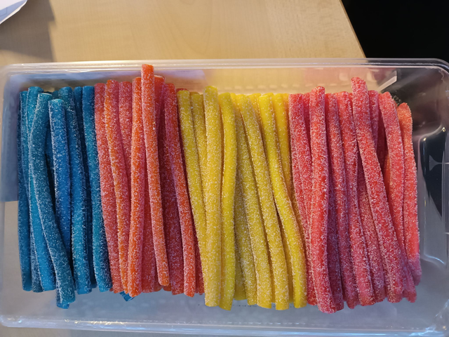 CHURRITOS FOURRÉE SUCRÉE  ARC EN CIEL(PAR 8)