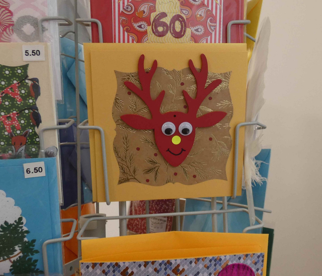 Le renne des fêtes de fin d'année