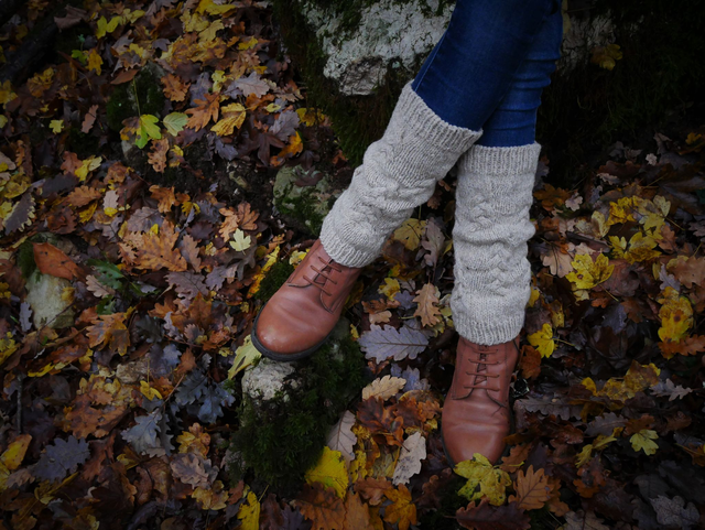 Guêtres longues LIBER grège