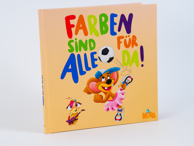 Farben sind für alle da - Mira und das fliegende Haus