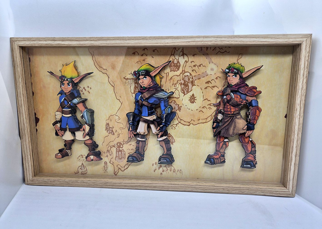 Cadre Jack&amp;Dexter avec 3D