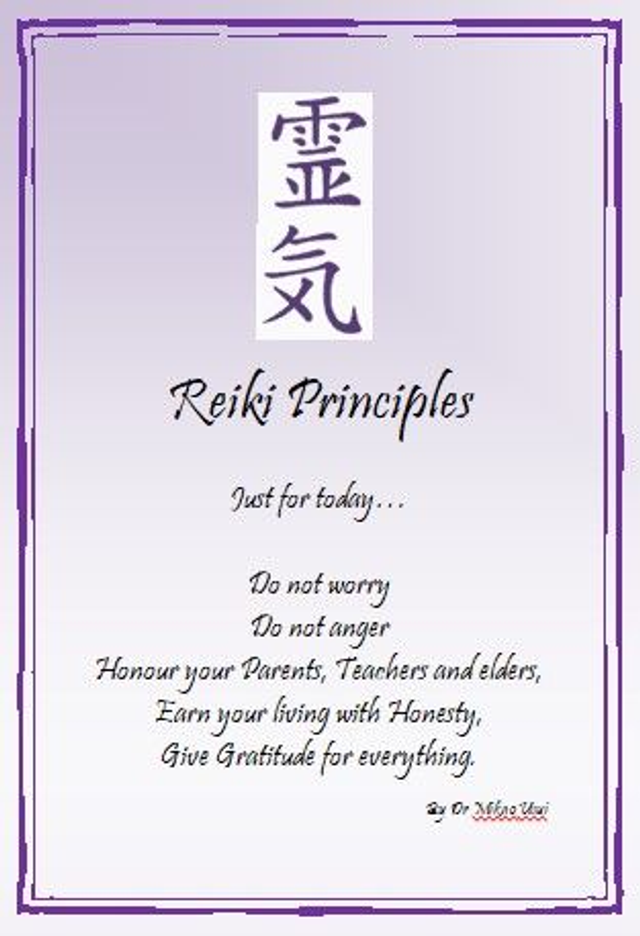 1st Reiki course of 4 Full Treatments*  (Includes 15% off Discount.)  In Person or Distant.