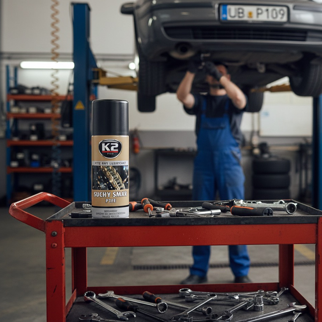 K2 SUCHÉ MAZIVO s PTFE - Maže a chrání K2 W120