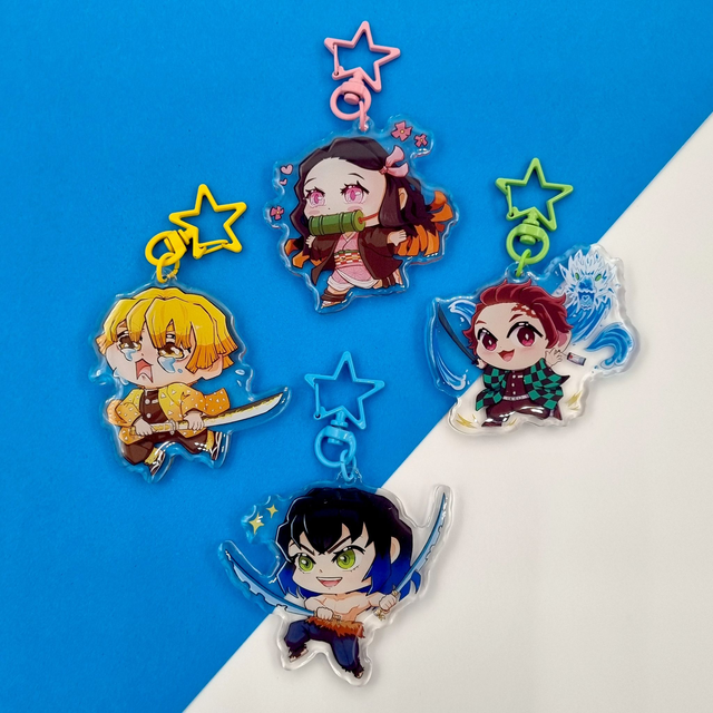 Demon Slayer| Main Gang | KEYCHAINS