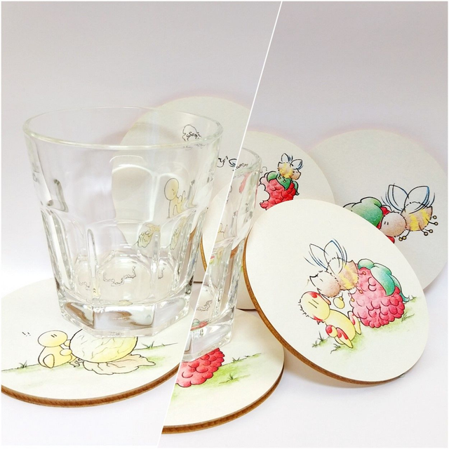 Untersetzer Lipami® - diverse Motive aus Buch eins