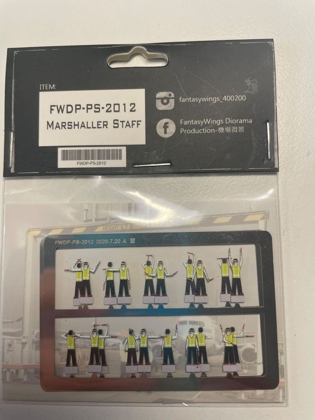 Marshaller (Flugzeugeinweiser) 20 Figuren